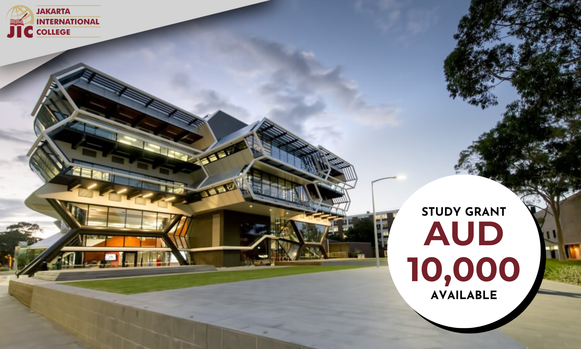 Exclusive AUD 10,000 Study Grant for JIC Students by Monash University!