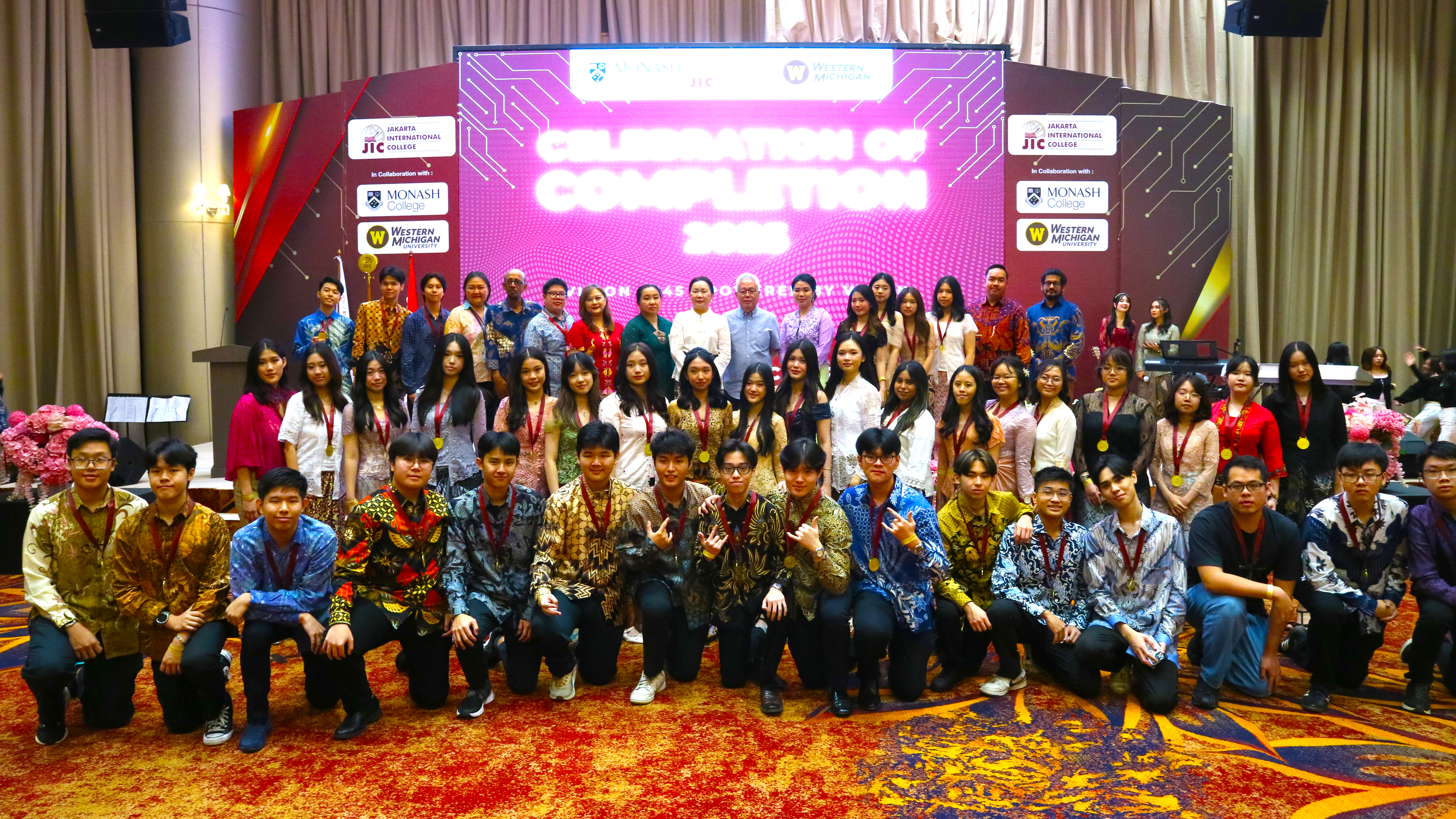 Jakarta International College JIC Celebration of Completion for student to study abroad