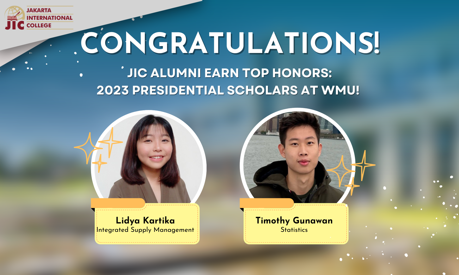 JIC Alumni Earn 2023 Presidential Scholars at WMU!